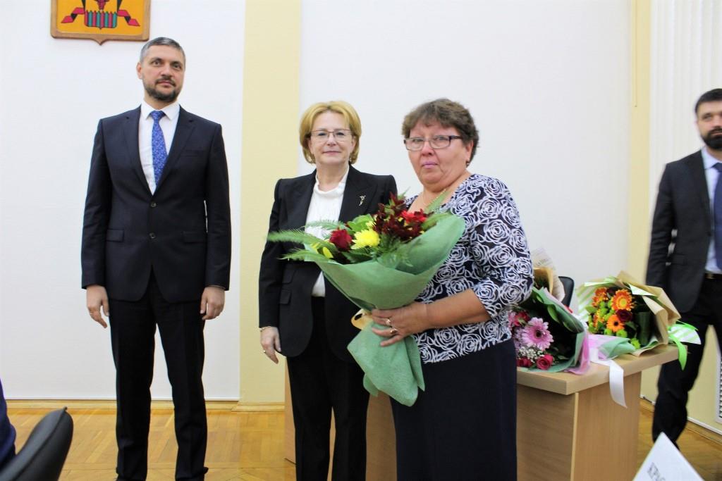 Забайкальские медики удостоены высоких наград от министра здравоохранения Российской Федерации